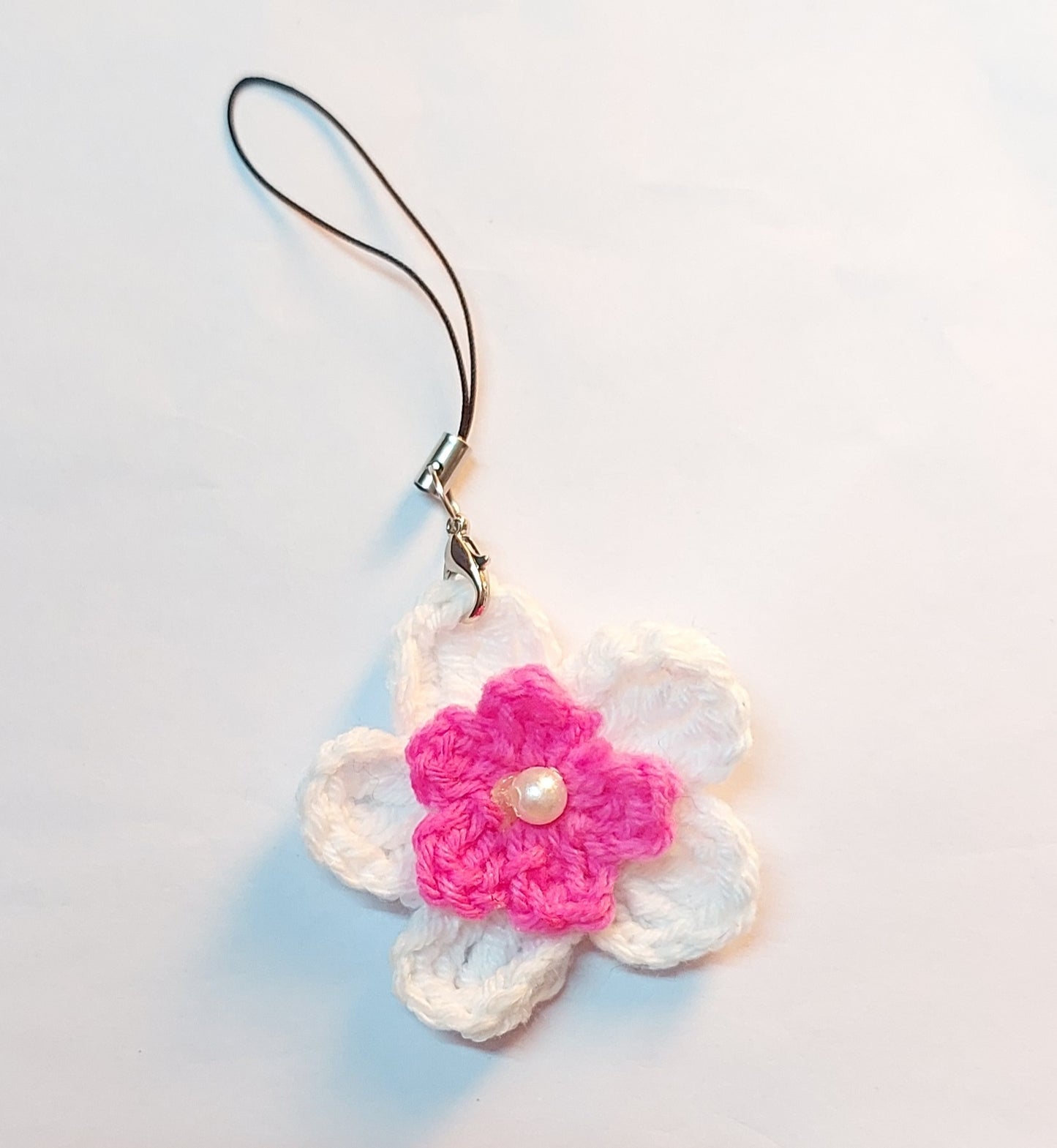 Handmade Crochet Cute Flower Charms – Phone Charms & Bag Charms