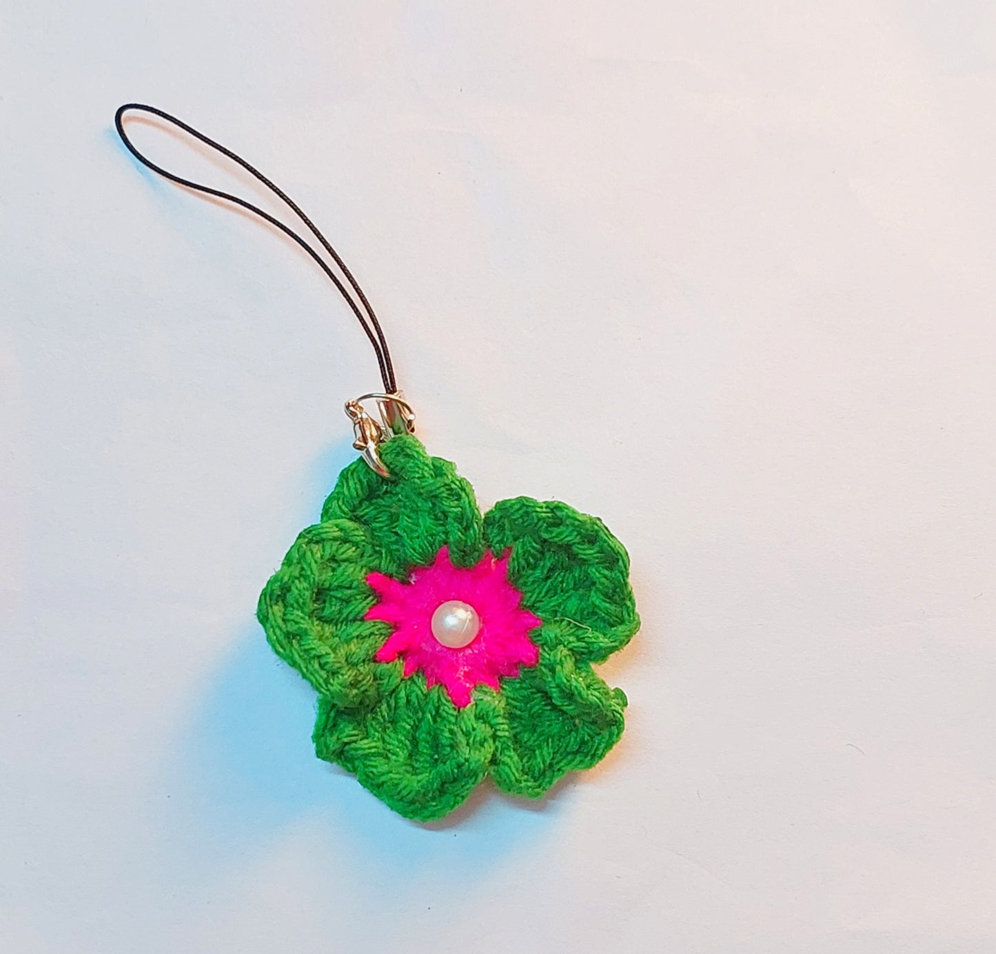 Handmade Crochet Cute Flower Charms – Phone Charms & Bag Charms